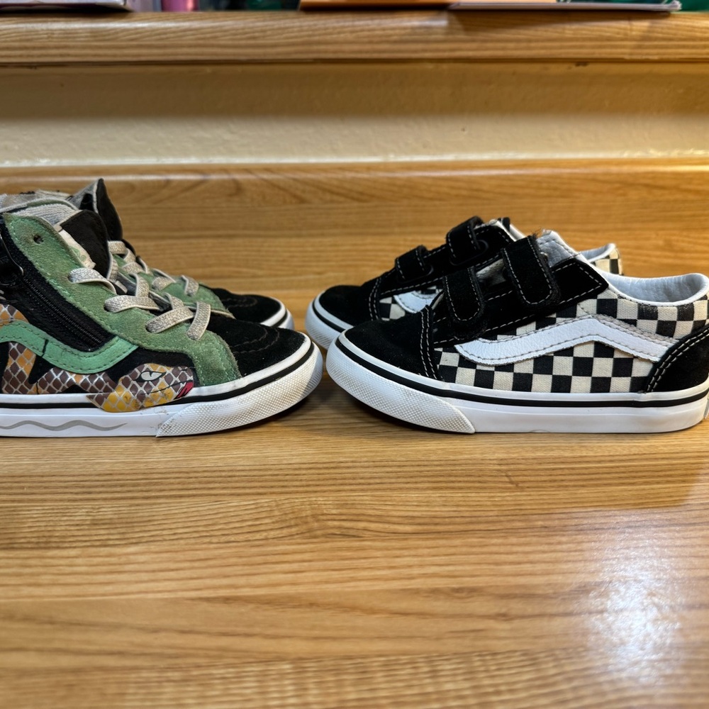Toddler Vans Set Size 8